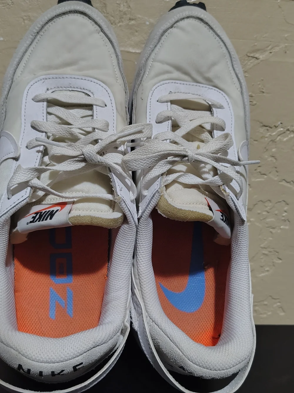 Nike Men's White and Off-White Sneakers